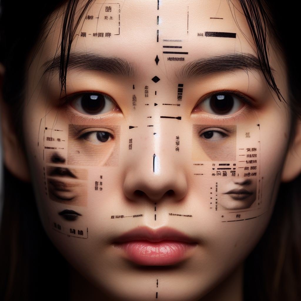 DALL E3가 그린 얼굴 읽기의 이미지