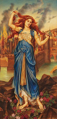 Evelyn De Morgan이 그린 Cassandra