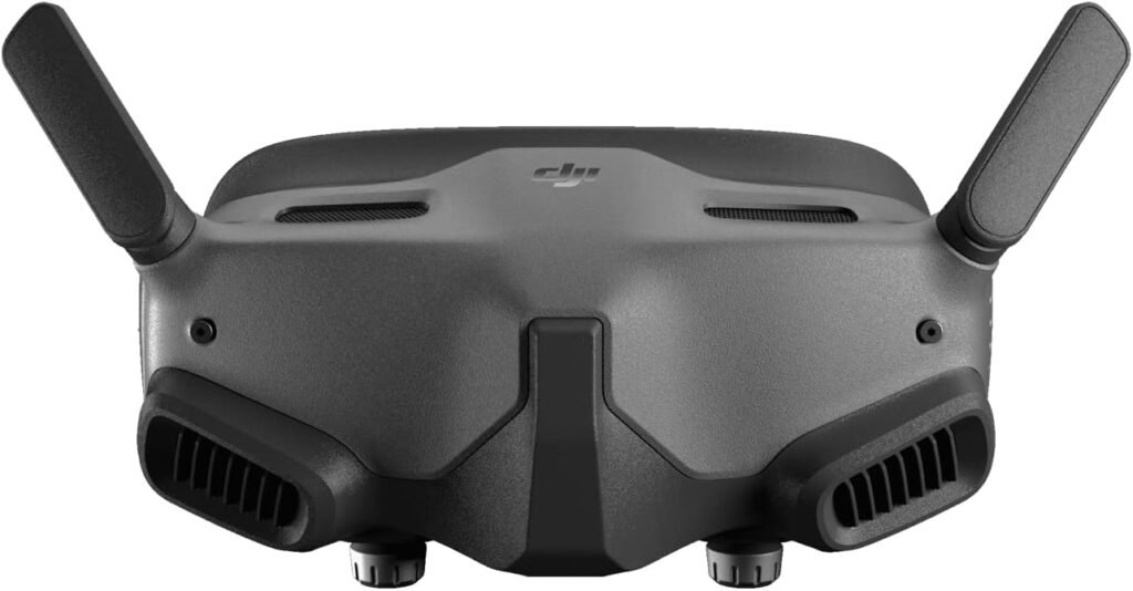 DJI Goggles 2 - Lightweight and Comfortable Immersive Flight Goggles with Stunning Micro-OLED Screens, HD Low-Latency Transmission, Adjustable Diopters, Wireless Streaming