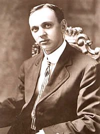 Edgar Cayce in October 1910, when this photograph appeared on the front page of The New York Times.