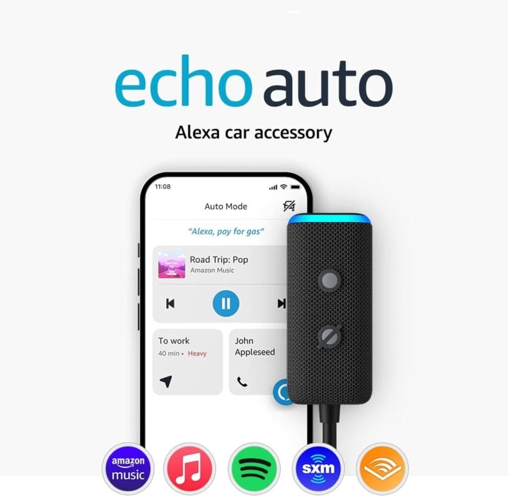 Echo Auto (2nd Gen, 2022 release) | Add Alexa to your car Echo Auto (2nd Gen, 2022 release) | Add Alexa to your car